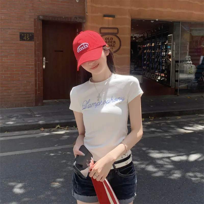 Si Bei'er Set in Sleeve T Shirt Women's-8