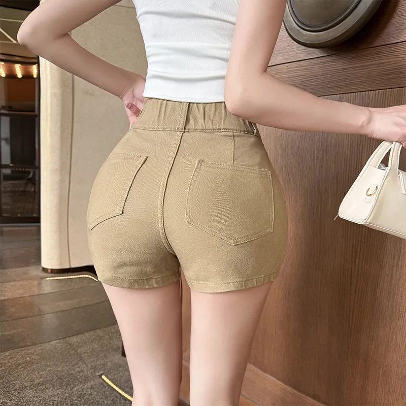 Si Bei'er Denim Shorts Women's-18