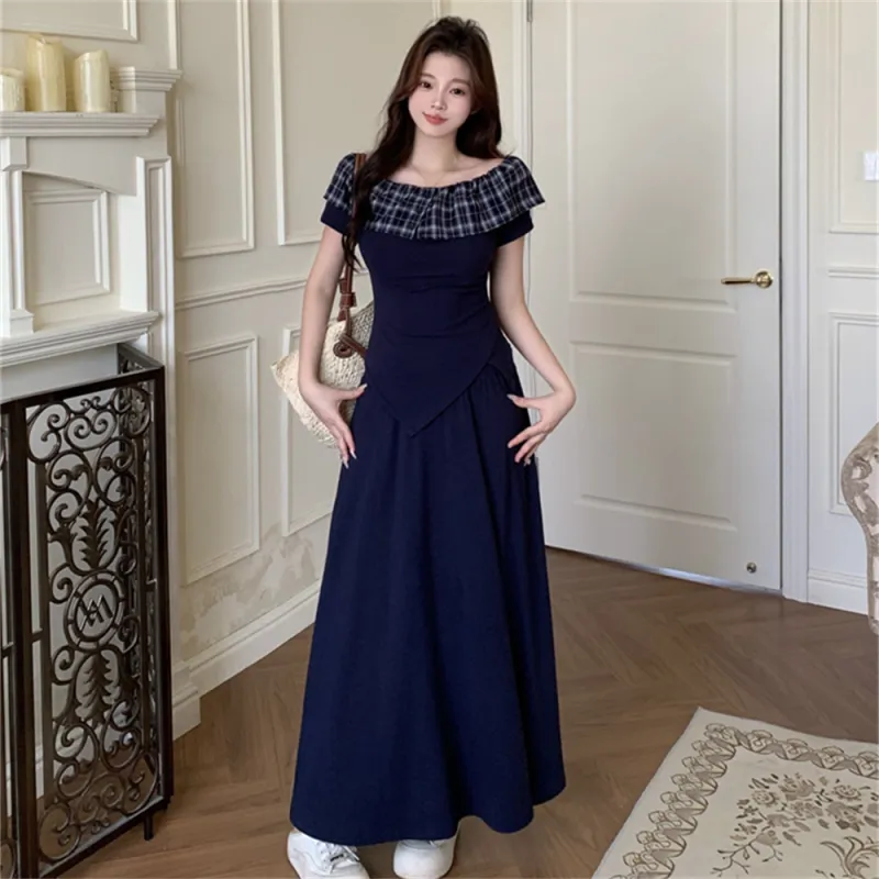 Si Bei'er Two Piece Skirt Sets Women's-4