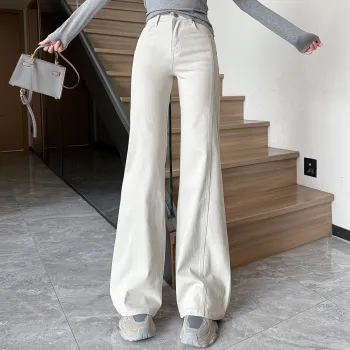 Si Bei'er Jeans Women's Moonlight Gray