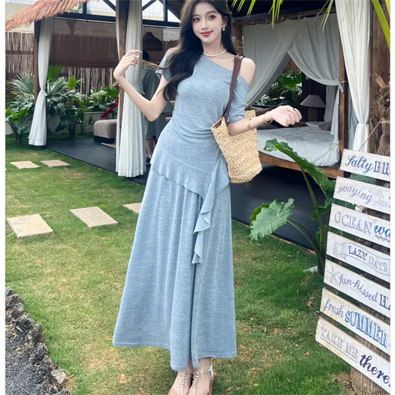 Si Bei'er Two Piece Skirt Sets Women's-7