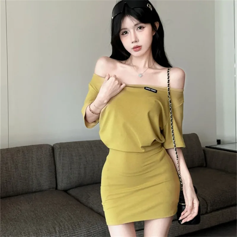 Si Bei'er Short Sleeved Dress Women's-2