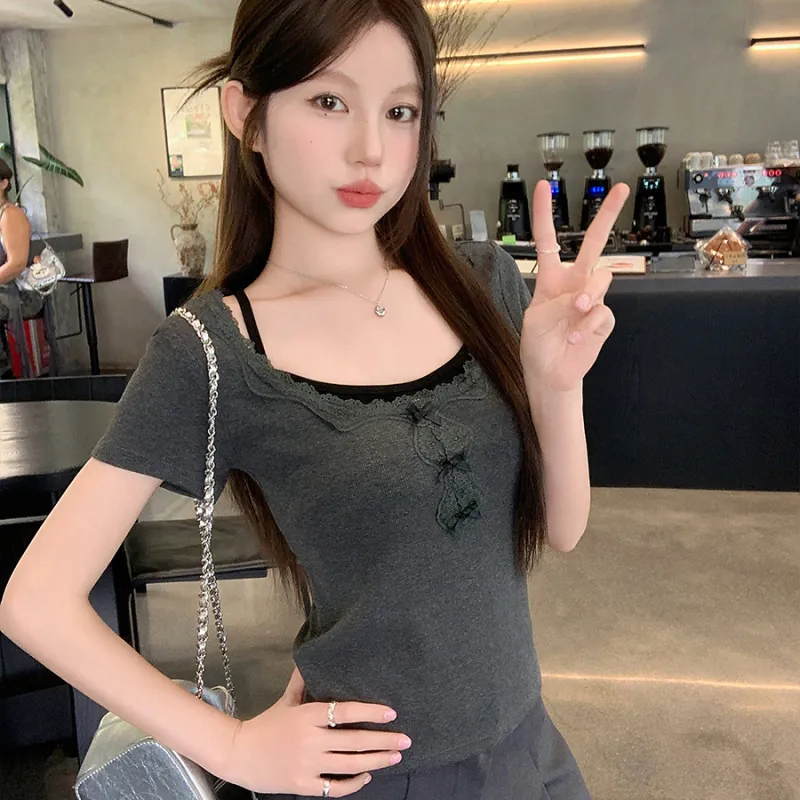 Si Bei'er Regular T Shirt Women's-12
