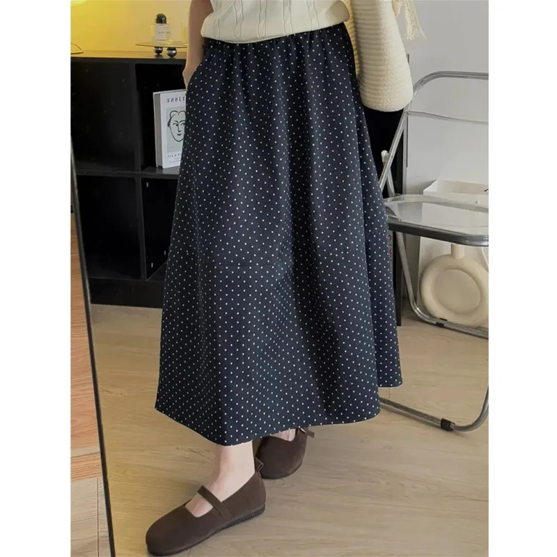 Si Bei'er Casual Long Skirt Women's-3