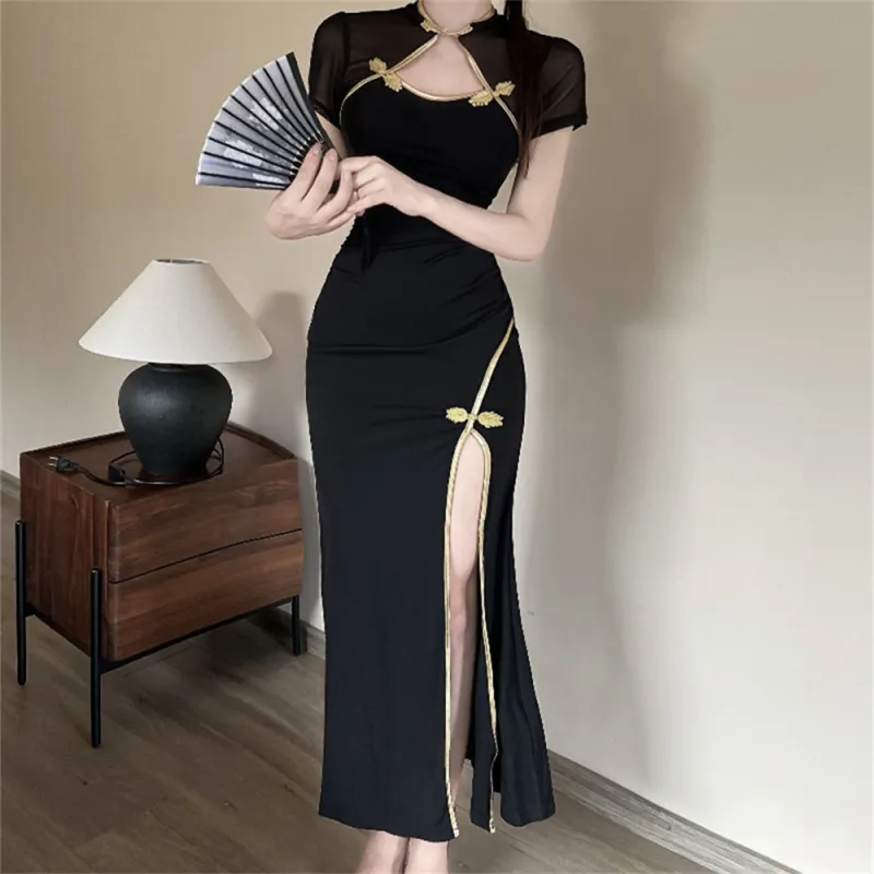 Si Bei'er Short Sleeved Dress Women's-5