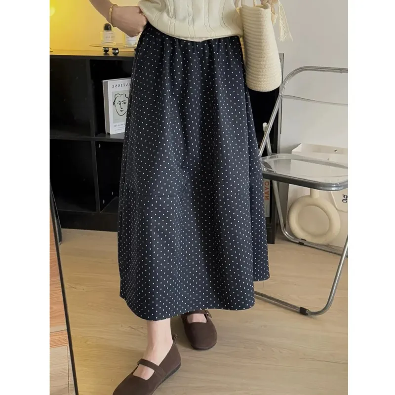 Si Bei'er Casual Long Skirt Women's-5