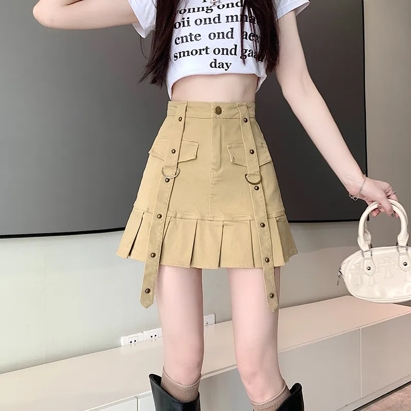 Si Bei'er Casual Short Skirts Women's-1