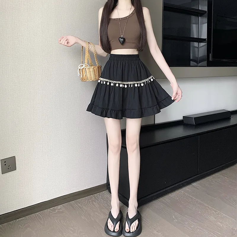 Si Bei'er Casual Short Skirts Women's-7