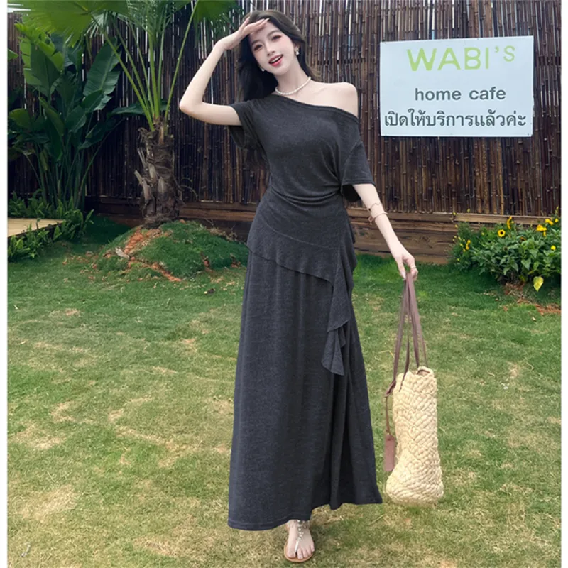 Si Bei'er Two Piece Skirt Sets Women's-14