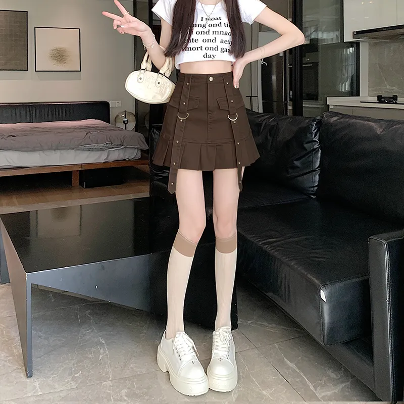 Si Bei'er Casual Short Skirts Women's-7