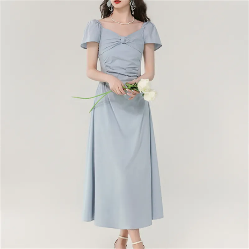 Si Bei'er Short Sleeved Dress Women's-12