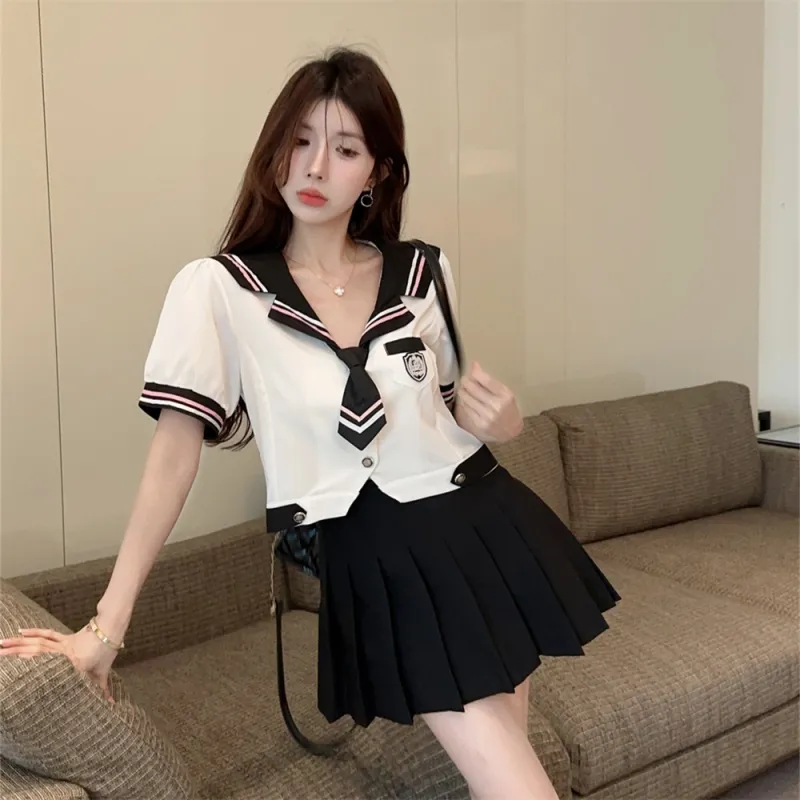 Si Bei'er Two Piece Skirt Sets Women's-2