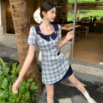 Si Bei'er Short Sleeved Dress Women's