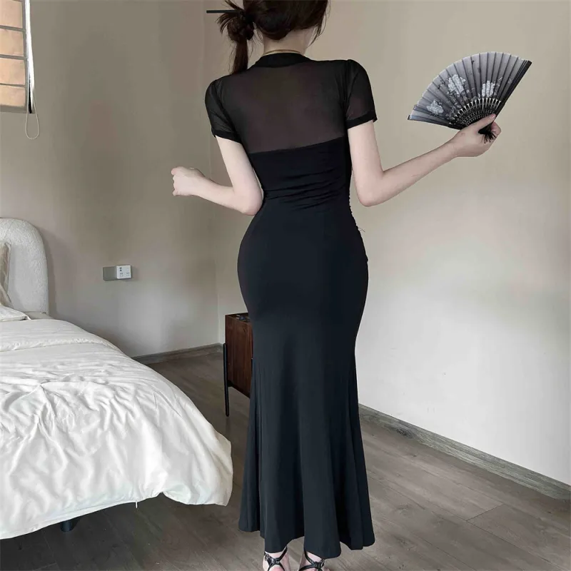 Si Bei'er Short Sleeved Dress Women's-4