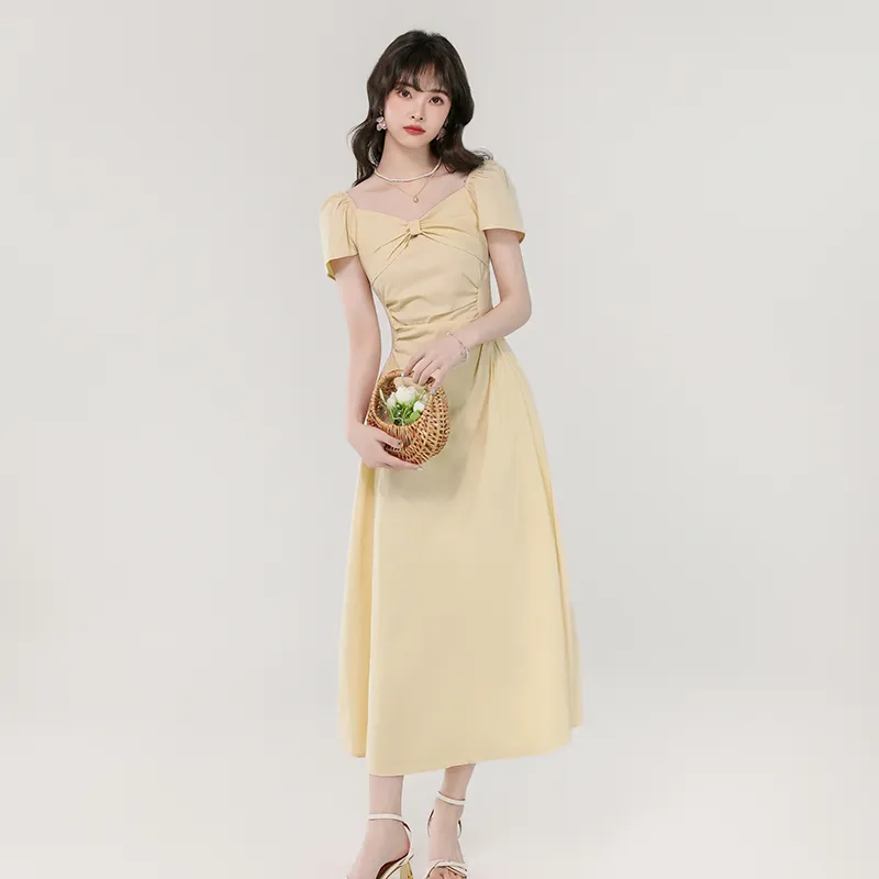 Si Bei'er Short Sleeved Dress Women's-17
