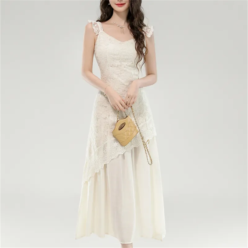 Si Bei'er Sleeveless Dress Women's-4
