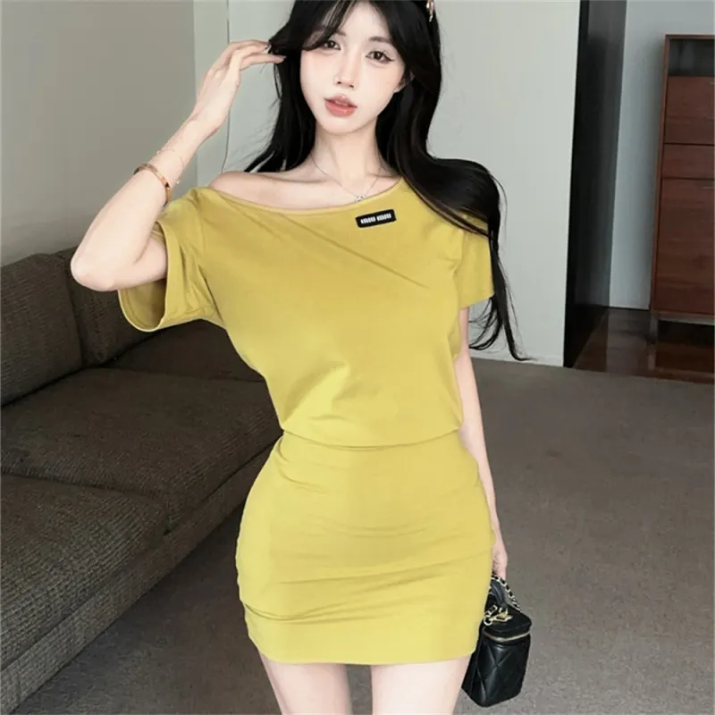 Si Bei'er Short Sleeved Dress Women's-5