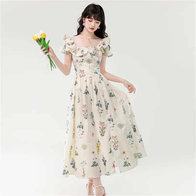 Si Bei'er Short Sleeved Dress Women's-6