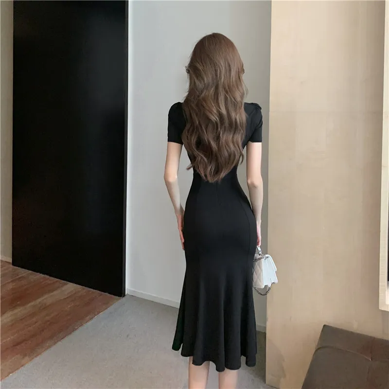 Si Bei'er Short Sleeved Dress Women's-3