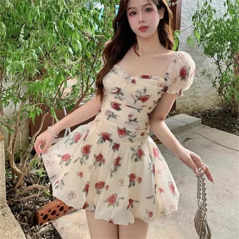 Si Bei'er Short Sleeved Dress Women's-3