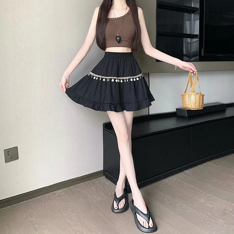 Si Bei'er Casual Short Skirts Women's-8