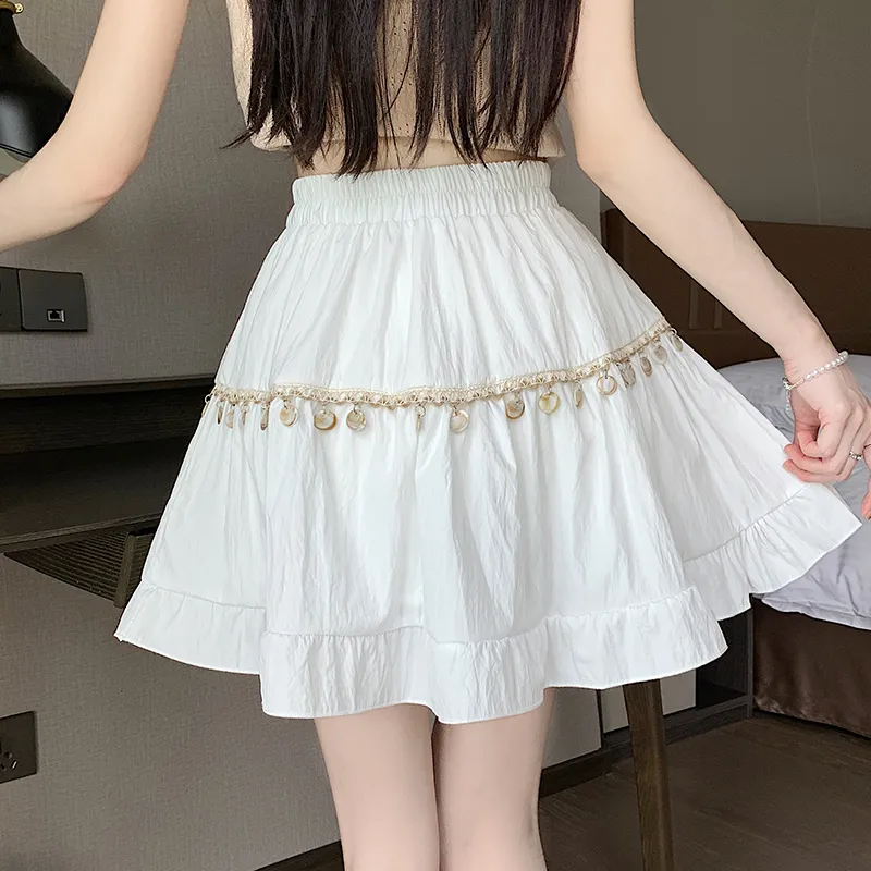 Si Bei'er Casual Short Skirts Women's-5