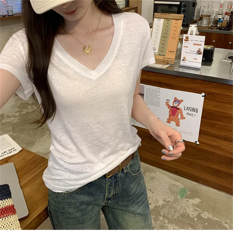 Si Bei'er T Shirts Women's-1
