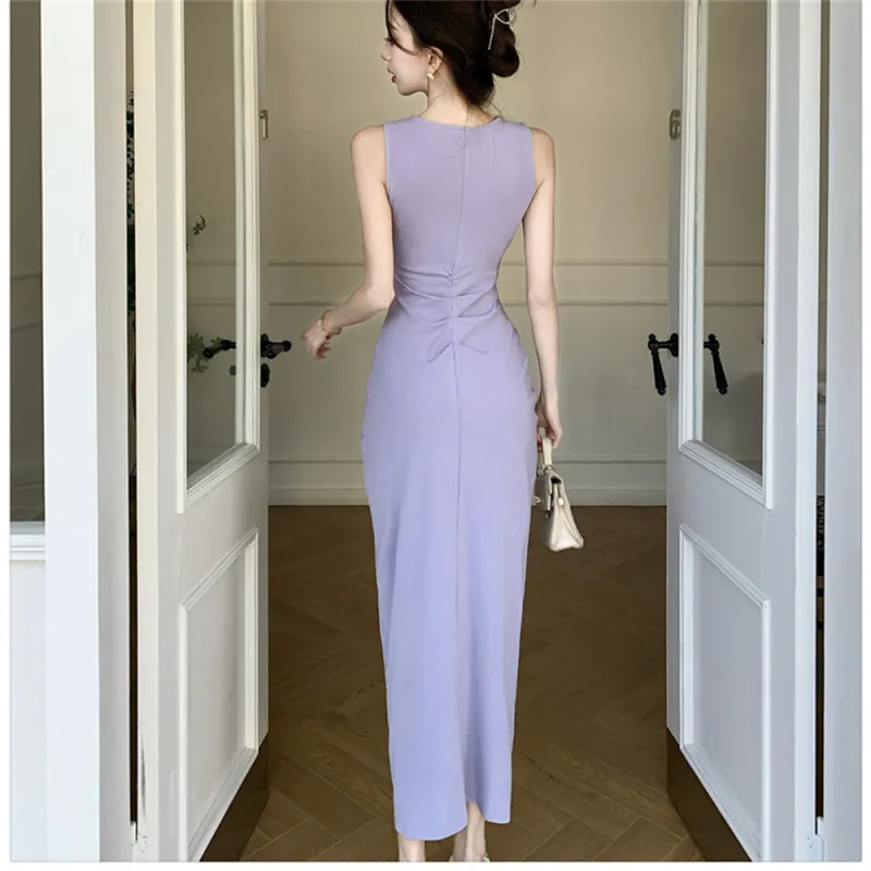 Si Bei'er Sleeveless Dress Women's-2