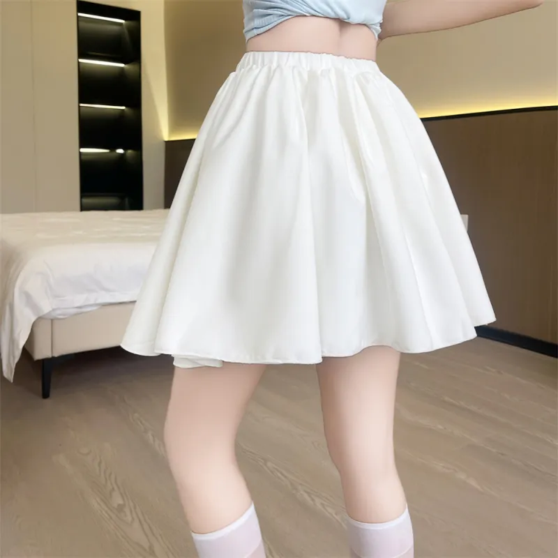 Si Bei'er Casual Short Skirts Women's-3