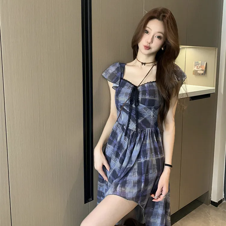 Si Bei'er Short Sleeved Dress Women's Image Color-1