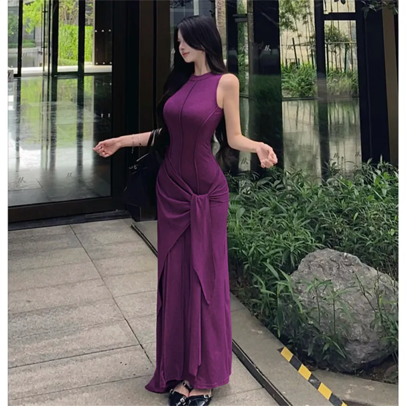Si Bei'er Sleeveless Dress Women's-8