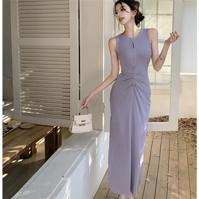 Si Bei'er Sleeveless Dress Women's-1