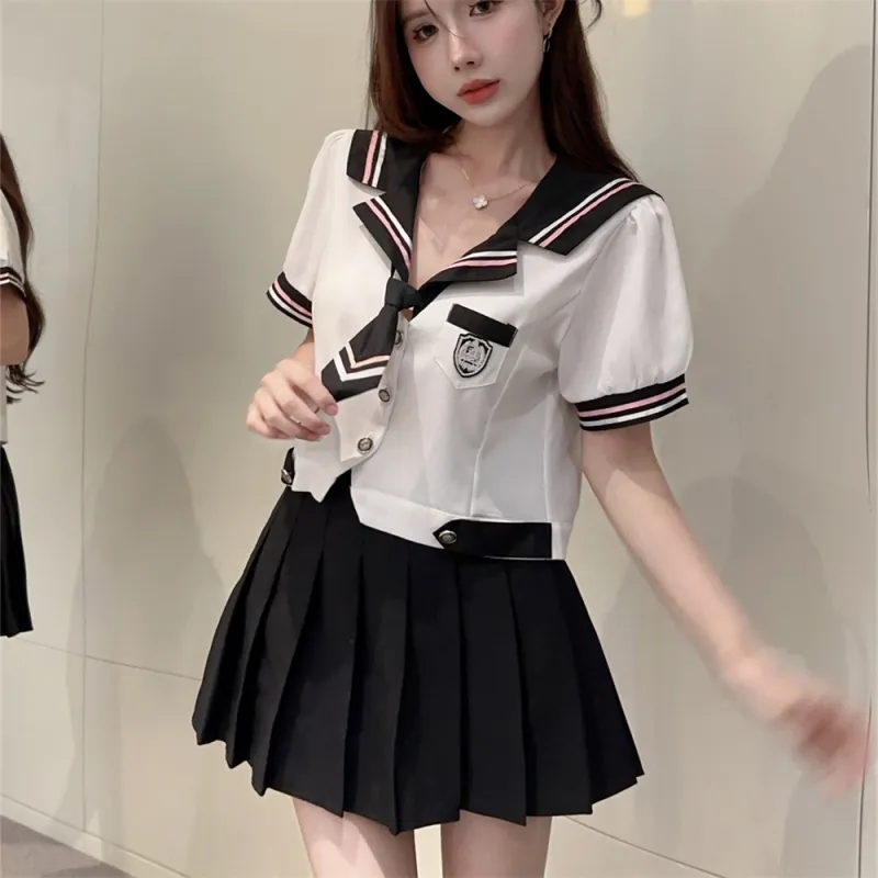 Si Bei'er Two Piece Skirt Sets Women's-3