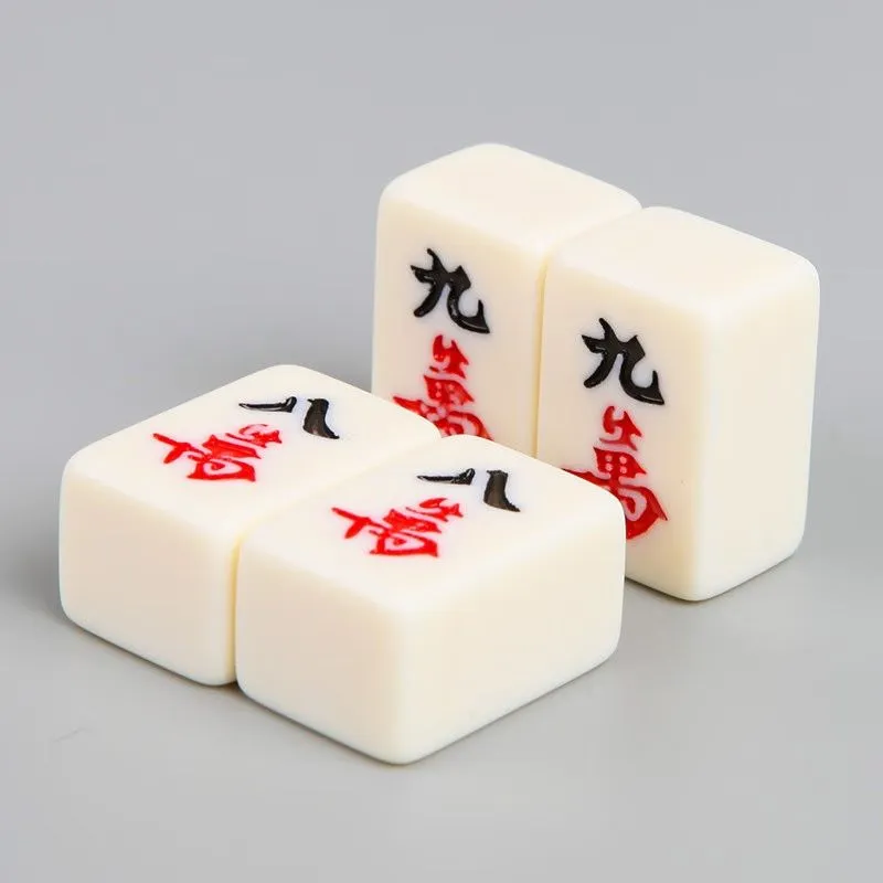 Lezhi By Me Mini Mahjong Tiles Travel Portable Board Games-3
