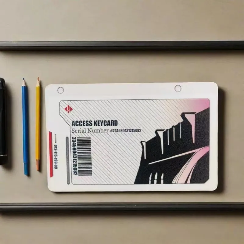 Lezhi By Me Delta Force, White Khaki PVC Game Launch Card/CEO NFC Card Accessories 1 Pc-5