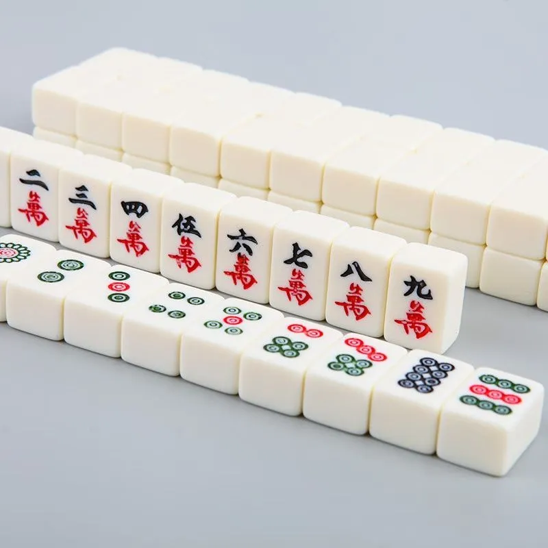 Lezhi By Me Mini Mahjong Tiles Travel Portable Board Games-4