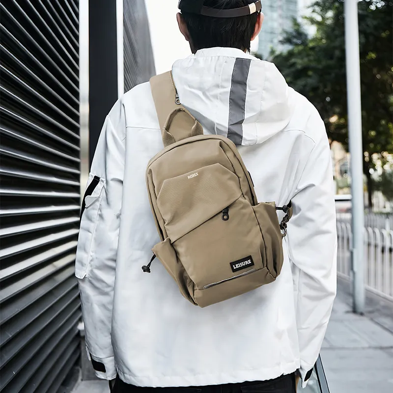 RIOREX Fabric Sling Bag Men's Multicolor-16