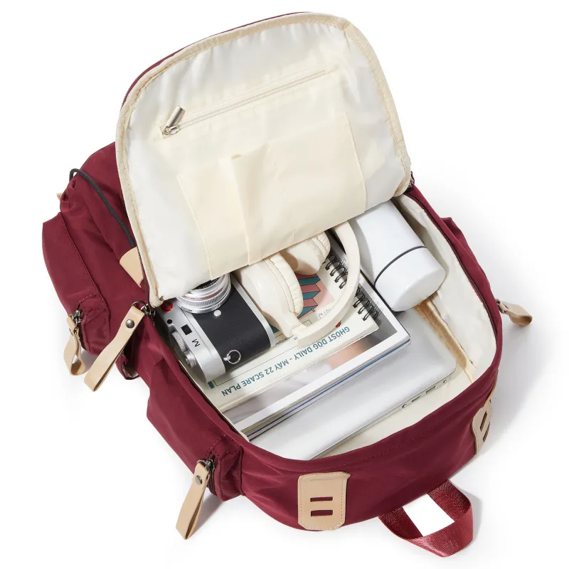 RIOREX Canvas Backpack Laptop Bag Unisex Multicolor-19