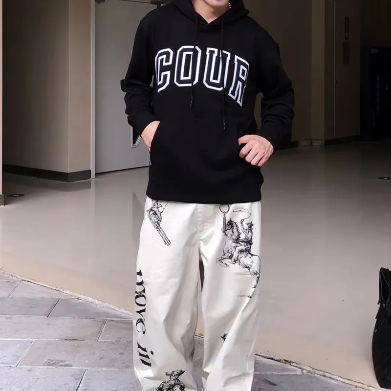 COURTMAN Sweatshirt Unisex Black-2