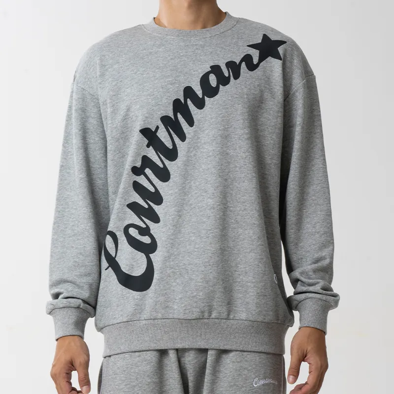 COURTMAN Sweatshirt Unisex Gray-2
