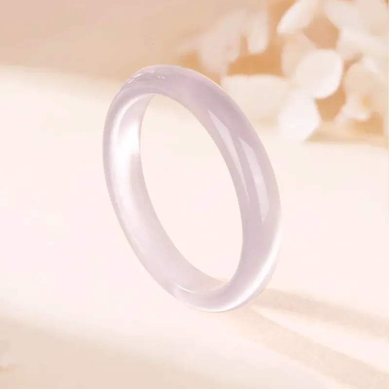Fortune Gold Chalcedony Jade Bangles Women's-4