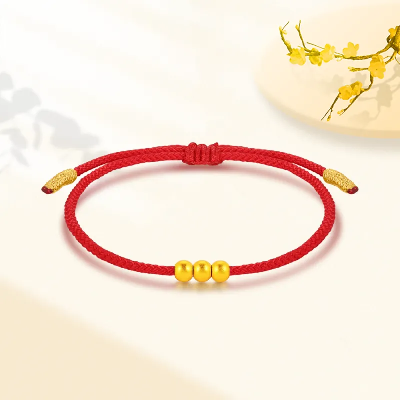 Fortune Gold Jewelry Box Bracelet Unisex-3