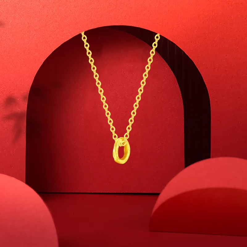 Fortune Gold Jewelry Necklaces Unisex-5