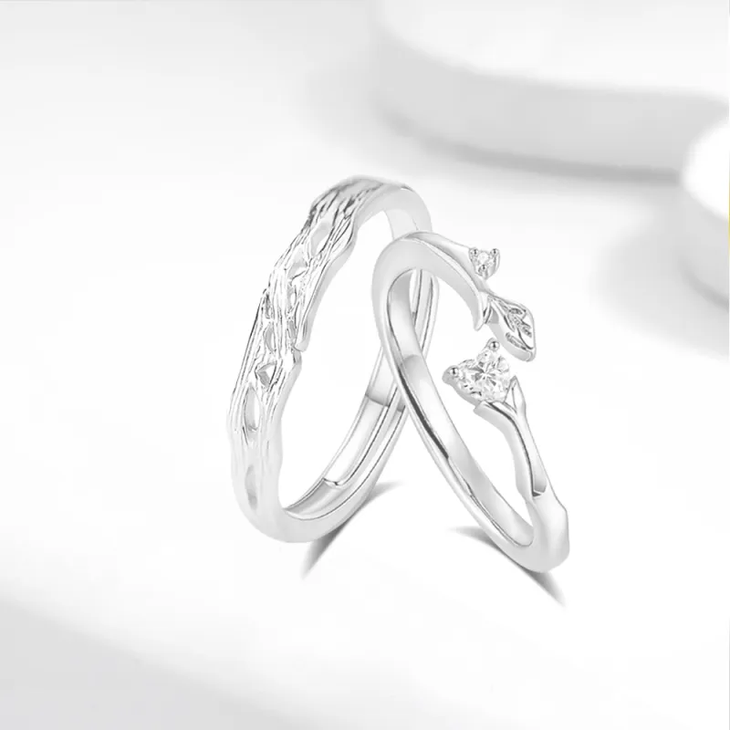 Fortune Gold 999 Fine Silver Rings Unisex-5