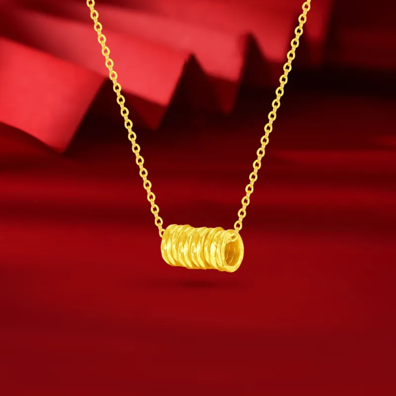 Fortune Gold Jewelry Necklaces Unisex-31