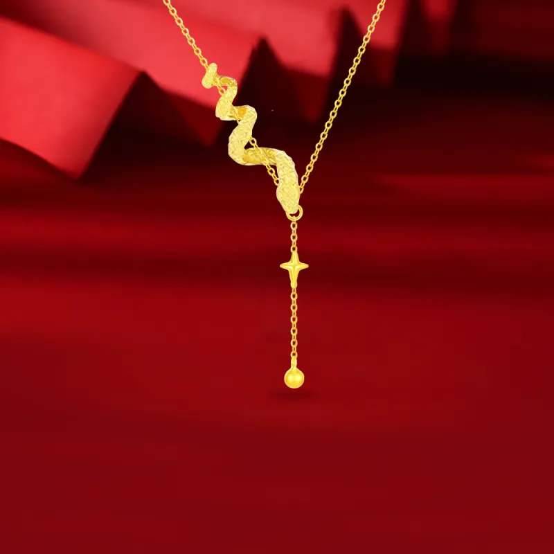 Fortune Gold Jewelry Necklaces Unisex-4