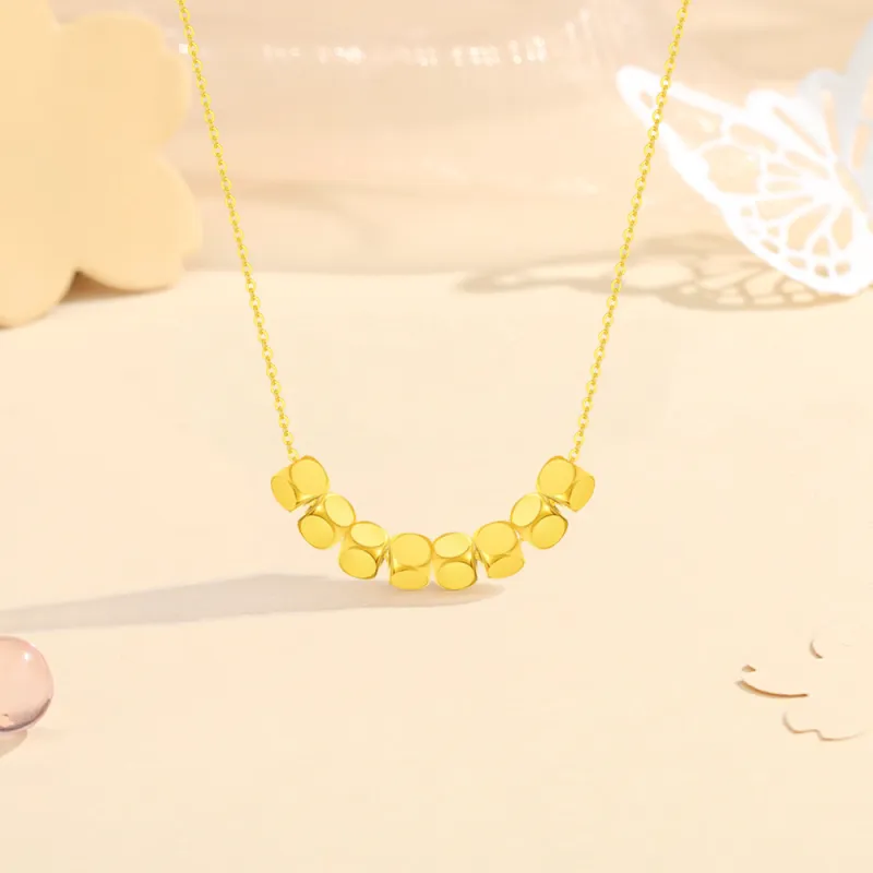 Fortune Gold Box Jewelry Collarbone Chain Women's-21