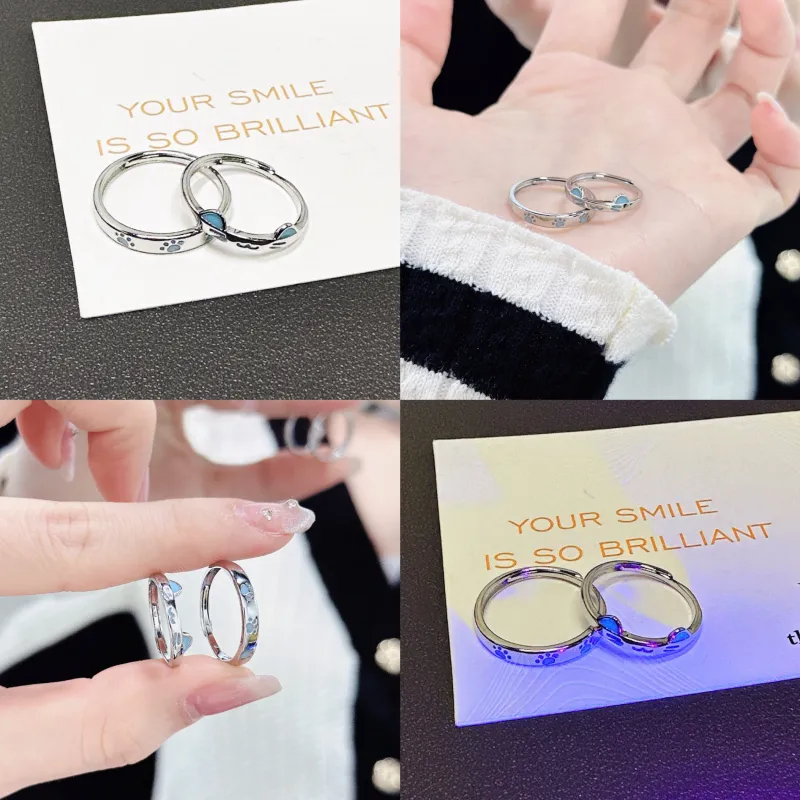 Fortune Gold Customizable Lettering Box Ring Unisex-1