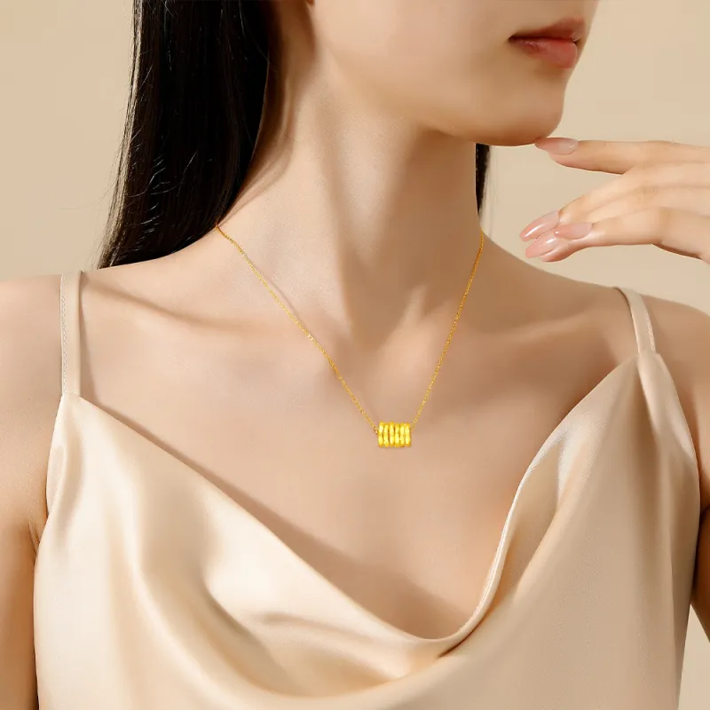 Fortune Gold Jewelry Necklaces Unisex-20