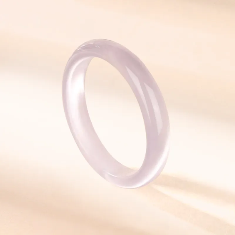 Fortune Gold Chalcedony Jade Bangles Women's-3